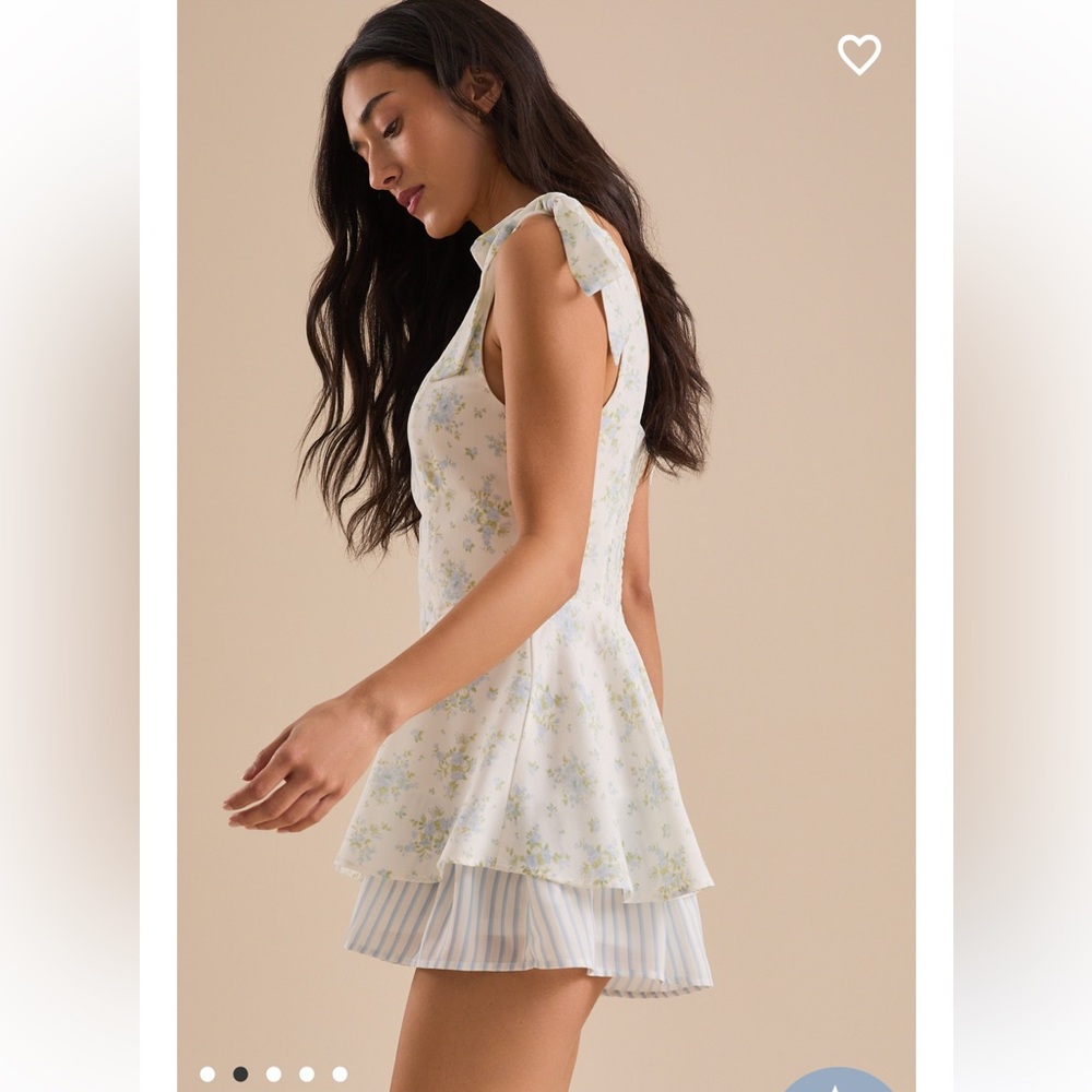 New with tags Altar’d State Hannah Double Layer Romper - Picture 2 of 5
